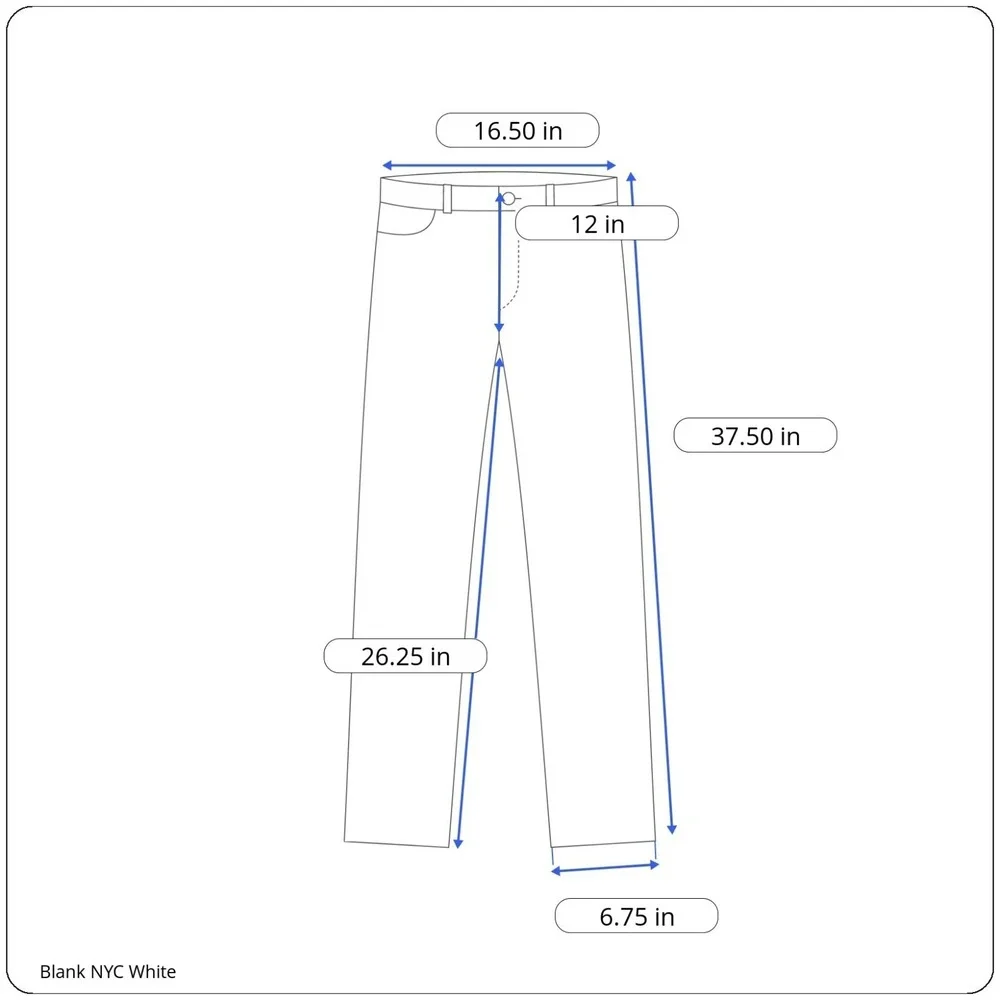 New BLANK NYC Madison Crop Women 32 x 26 White High‎ Rise Raw Edge Ripped Jeans
